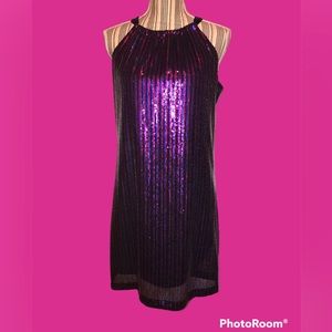 Trina Turk shift dress. Sequin. Sz small. EUC. Worn once.